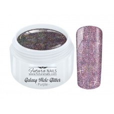 Galaxy Holo Glitter Gel Purple